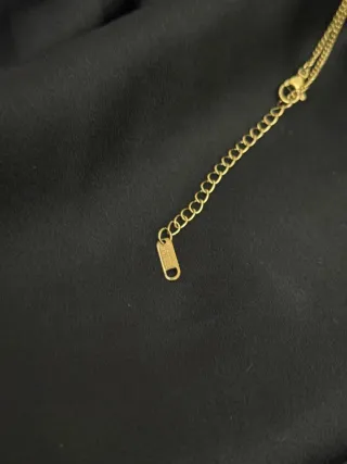 Set collana e anello teddy acciaio inox