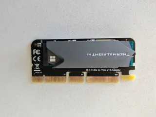 Adaptador M.2 NVMe a PCIe x4 x8 x16