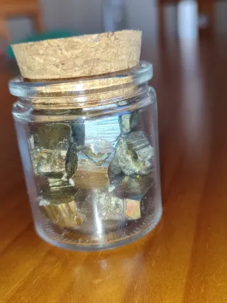 Piritas en frasco