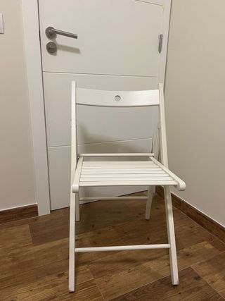 Silla plegable con cojín