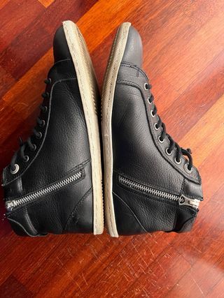 Stivaletti Pelle Nero Pepe Jeans Tg. 42