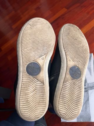 Stivaletti Pelle Nero Pepe Jeans Tg. 42