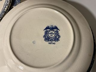 Vajilla Antigua La Cartuja Pickman