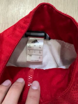 Sudadera Adidas Roja Vintage