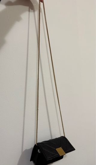 Bolso y billetera Purificación Garcia negro