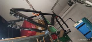 Cuadro CUBE e-bike y horquilla carbono