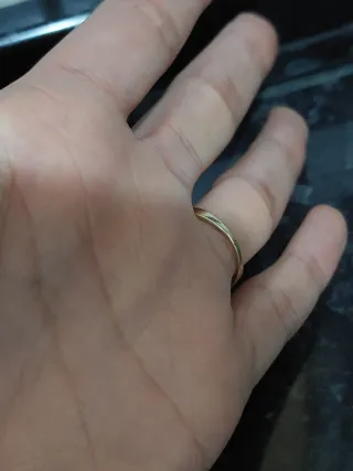 Anillo Oro 18k con Circonitas