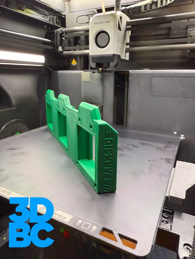 Soporte Triple Baterías Parkside 20V