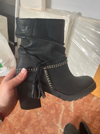 Botines Coolway Talla 38 Negro