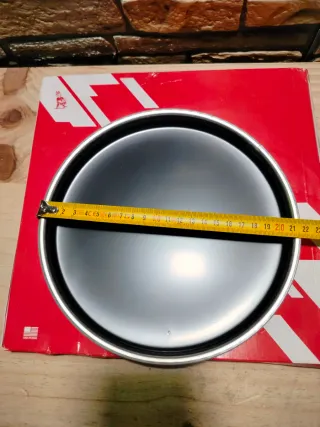 Evans TT08CHR 8" Drum Head Black Chrome Parche