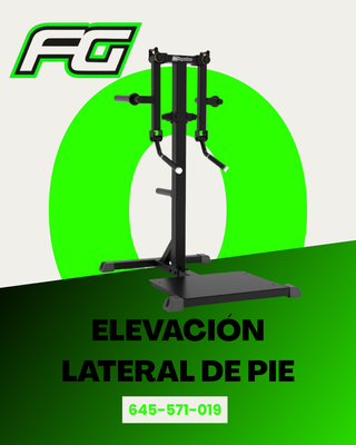 Máquina Elevación Lateral de Pie FG