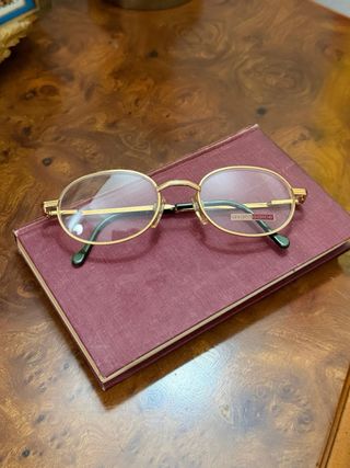 Gafas Avant Garde Oro Vintage años 90