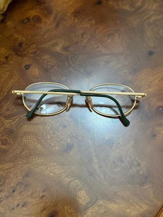 Gafas Avant Garde Oro Vintage años 90