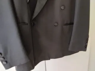 Traje de novio negro 3 piezas