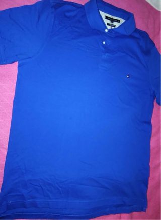 Polo Tommy Hilfiger Azul Hombre