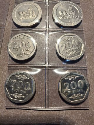 Moneda / Monedas serie 200 pts