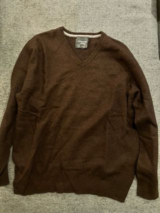 Jersey Springfield V-neck Marrón XXL