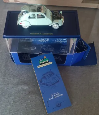 Tintin Coche 1/43 33 Citroën 2 CV accidentado