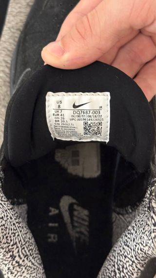 Zapatillas Nike Flight Negras Talla 41