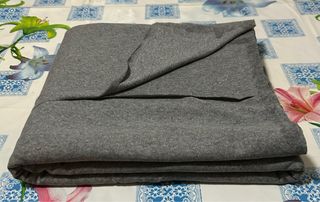 Metri 3 Tessuto Maglina Grigio Medio Melange