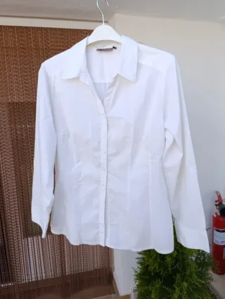 Camisa blanca Kwoman Talla XL