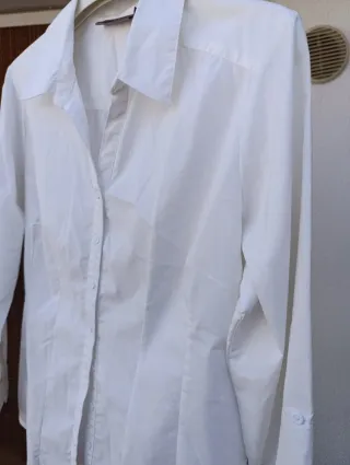 Camisa blanca Kwoman Talla XL