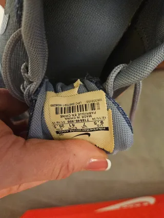 Zapatillas Nike Air Max Azul y Naranja