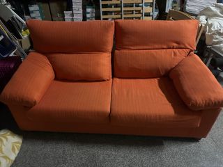 Sofá naranja 190x90 cm