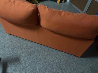 Sofá naranja 190x90 cm