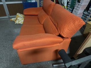 Sofá naranja 190x90 cm