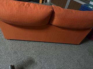 Sofá naranja 190x90 cm