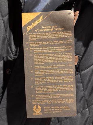 Chaqueta Belstaff acolchada azul XL