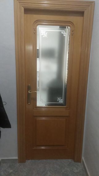 Puertas de madera maciza roble