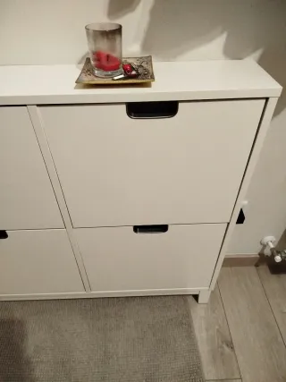 Zapatero Ikea 4 compartimentos. 96×17×90