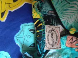 Top camiseta Banned Vintage Pin Up Kimono Flamenco