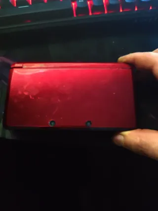 Nintendo 3DS Roja ( para piezas) + DS Lite rosa