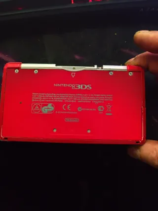Nintendo 3DS Roja ( para piezas) + DS Lite rosa