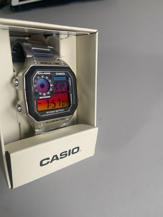 Casio AE-1200 Custom Plata