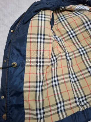 Cazadora Burberrys acolchada azul XL