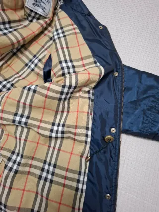 Cazadora Burberrys acolchada azul XL