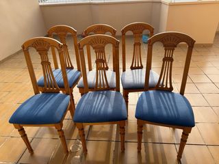 Mesa de comedor. madera extensible.