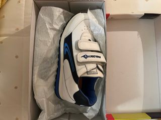 Zapatillas Pablosky Blancas Velcro Niños nuevas