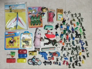 Lote Juguetes Antiguos Años 70