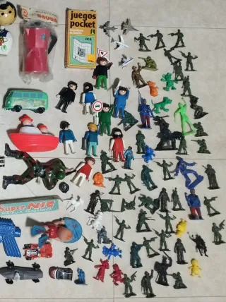 Lote Juguetes Antiguos Años 70