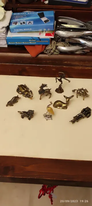 Figuras de Bronce miniaturas Coleccionismo elije