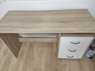 Escritorio madera 123x50x76.5 cm