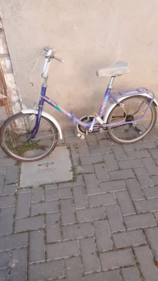 Bicicleta Plegable Morada Orbea