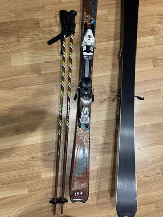 Esquís Salomon Crystal 154cm