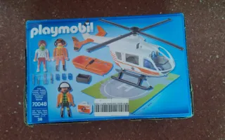 Playmobil Helicóptero de Rescate 70048