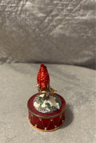 Carillon cardinale rosso anni '80